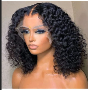 Ela's Essentials 13x4 Deep Wave Short Bob Wig